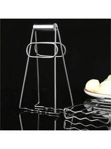 1/2 Pezzi Pinze Resistenti al Calore per la Cucina, Rastrelliera per Ciotole, Sottopentola, Supporto per Pentole, Presine da Cucina, Morsetti Antiscivolo Resistenti al Calore in Acciaio Inossidabile, Rastrelliera per Pentole Quadrata