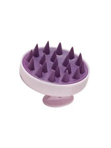 Spazzola per massaggio del cuoio capelluto, massaggiatore del cuoio capelluto in paglia di grano, strumento per il lavaggio dei capelli in paglia di grano, spazzola per capelli in silicone, raschietto per cuoio capelluto esfoliante