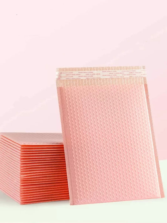 Monocolore autoadesivo Busta postale a bolle semplice impermeabile Borsa da imballaggio