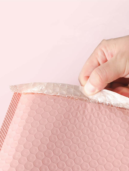 Monocolore autoadesivo Busta postale a bolle semplice impermeabile Borsa da imballaggio