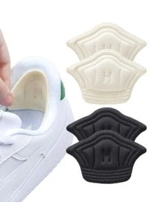 2 pezzi (1 paio) di sottopiedi con supporto per tallone e arco, regolabili, cuscinetti antiscivolo per sollievo della pressione per calzature sportive, scarpe e stivali, accessori per il ritorno a scuola