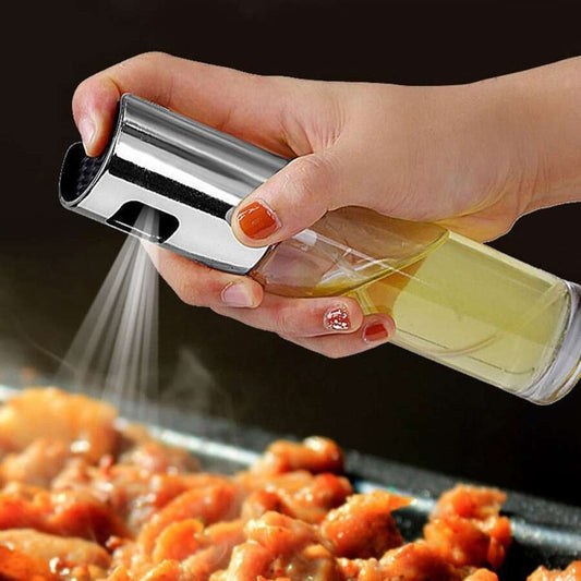 1 pezzo cucina Spruzzatore d'olio Bottiglia per commestibile Olio e olio d'oliva