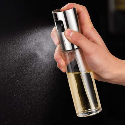 1 pezzo cucina Spruzzatore d'olio Bottiglia per commestibile Olio e olio d'oliva