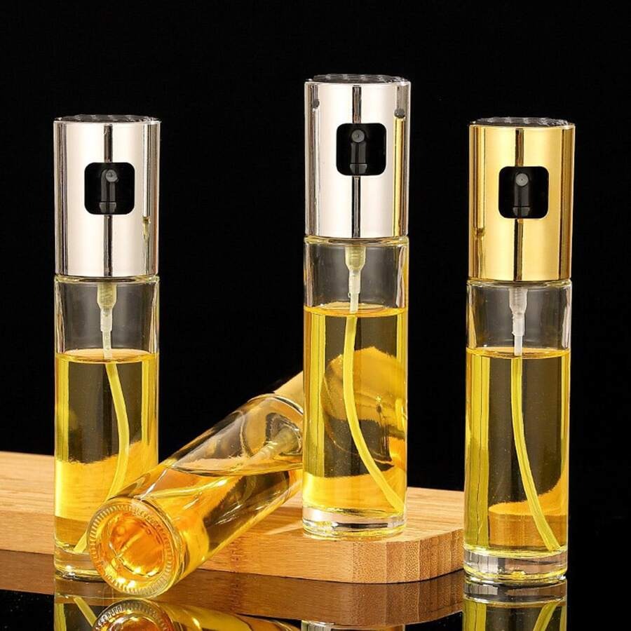 1 pezzo cucina Spruzzatore d'olio Bottiglia per commestibile Olio e olio d'oliva