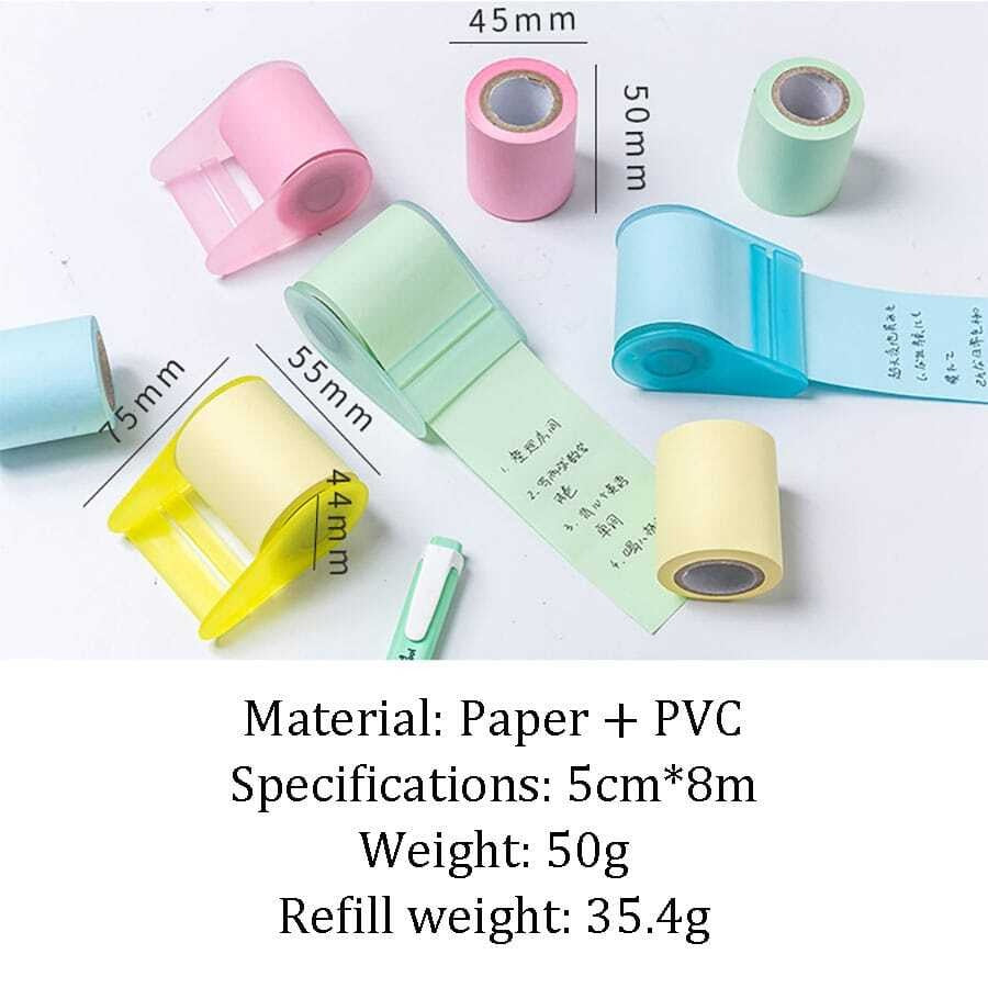 Note adesive con nastro Supporto e vari numero di , carino e conveniente Taccuino per studenti