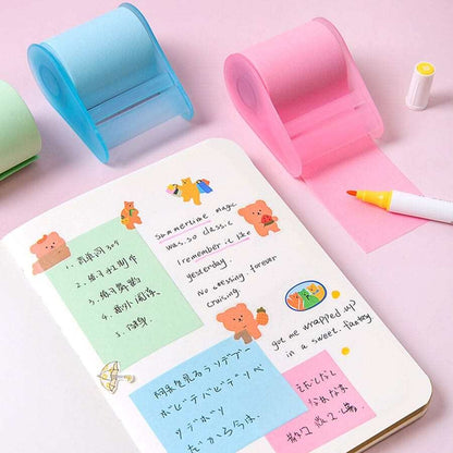 Note adesive con nastro Supporto e vari numero di , carino e conveniente Taccuino per studenti