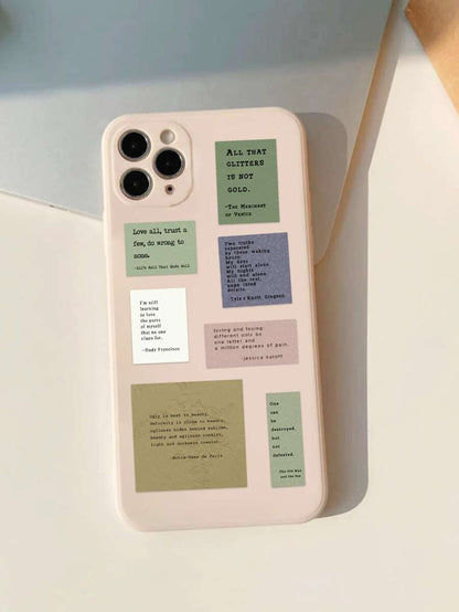80 Pezzi Di Citazioni Di Celebrità Retrò Adesivi Doodle/graffit Impermeabili Per Notebook Adesivi Decorativi Per Diario Con Guscio Per Telefono Cellulare