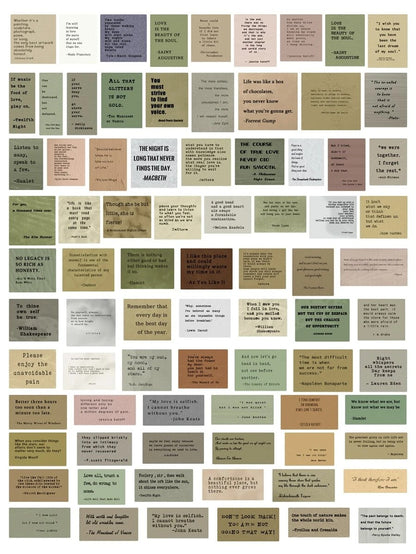 80 Pezzi Di Citazioni Di Celebrità Retrò Adesivi Doodle/graffit Impermeabili Per Notebook Adesivi Decorativi Per Diario Con Guscio Per Telefono Cellulare