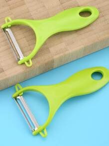 1 pezzo Pelapatate in acciaio inossidabile con PP maniglia per peeling frutte e verdura come mela e patata