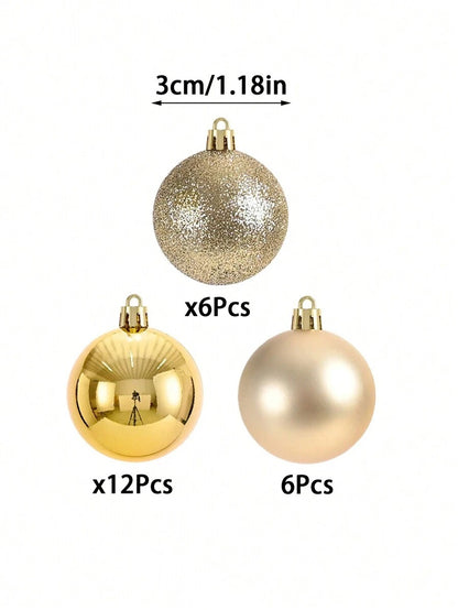 Ornamenti Decorativi A Sfera Appesi Per Natale