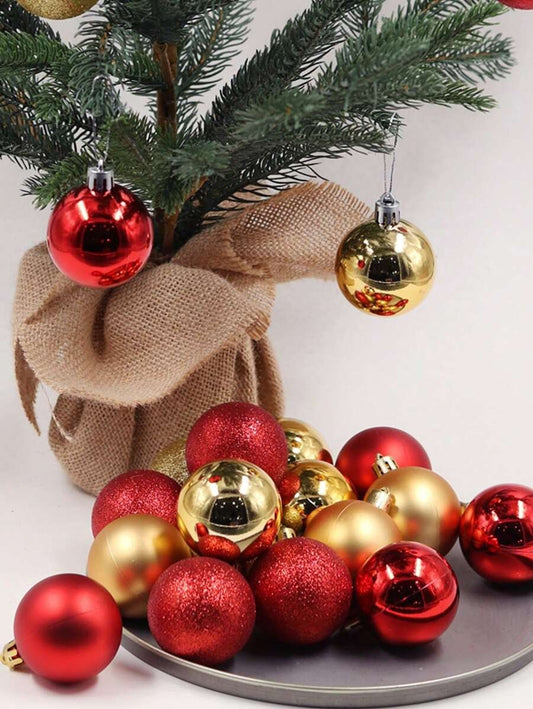 Ornamenti Decorativi A Sfera Appesi Per Natale