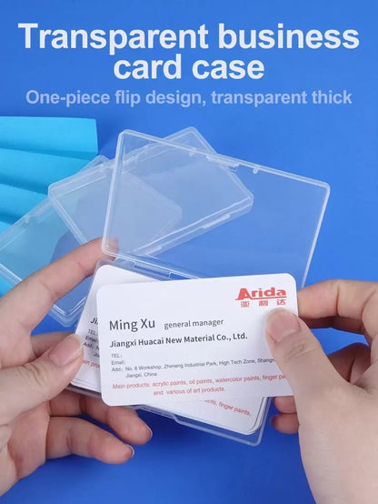 Pezzo trasparente rettangolare PP Scatola per Carta stoccaggio O imballaggio , componente stoccaggio