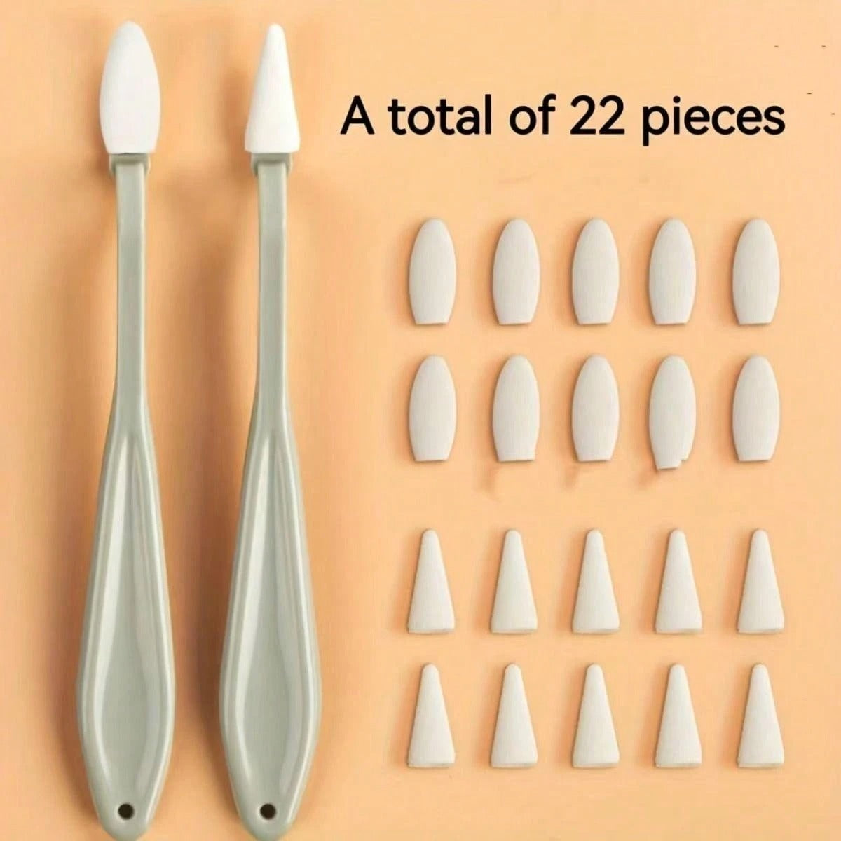 Set di 22 matite da disegno con punte sostituibili, gomma. Adatto per disegno, arte, schizzo, editing dettagli, evidenziazione e forniture scolastiche, ideale come regalo