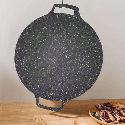 Padella In Ghisa Antiaderente (con Borsa Per Il Trasporto) E Teglia Per Pizza, Padella Per Grigliare Con Doppio Manico Antiaderente, Per Dosa, Cornbread, Padella Per Grigliare Rotonda, Padella Per Grigliare Circolare, Con Manico