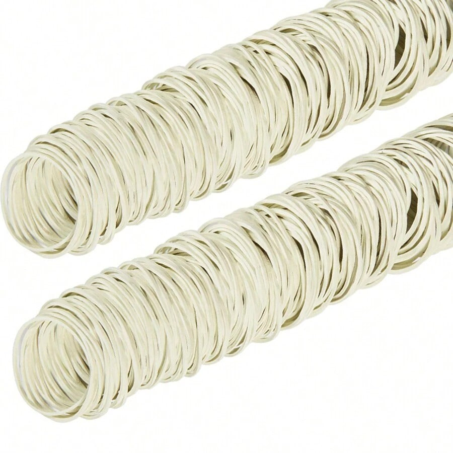 Fasce elastiche bianche in gomma per banconote di carta, dollari, denaro, fasce elastiche stirabili di dimensioni 38 mm 1,49 pollici