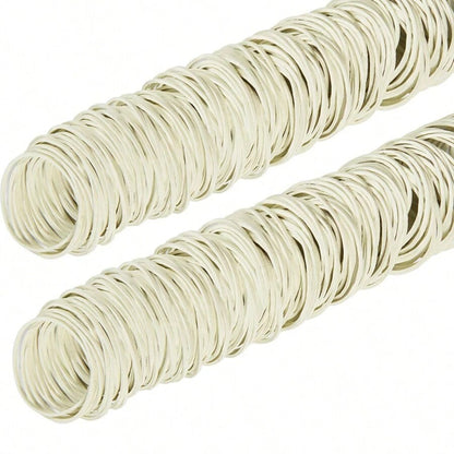 Fasce elastiche bianche in gomma per banconote di carta, dollari, denaro, fasce elastiche stirabili di dimensioni 38 mm 1,49 pollici