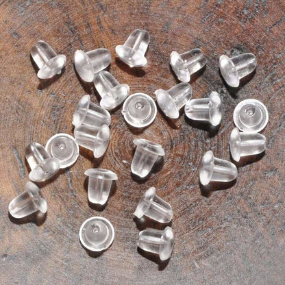 50~500 pezzi Accessorio per orecchini a cappuccio Scrunchie per orecchini da donna alla moda da 5mm