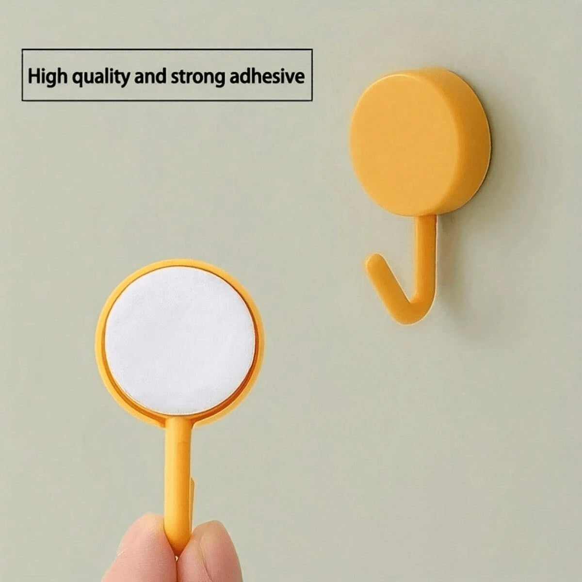 Ganci autoadesivi per appendere, senza bisogno di forare, adatti per appendere chiavi, vestiti, borse, asciugamani e altri accessori per l''organizzazione domestica, ganci adesivi per cucina e bagno