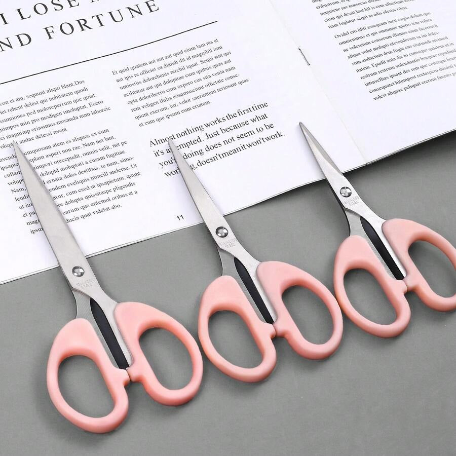 Forbici multifunzionali in acciaio inossidabile per l'uso in ufficio e a casa, portatili e affilate, disponibili in misure grandi/medie/piccole, ideali per studenti, lavoratori d'ufficio