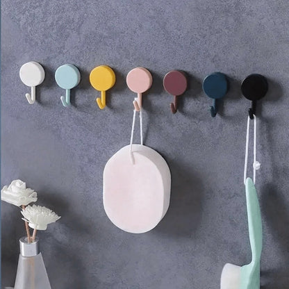 Ganci autoadesivi per appendere, senza bisogno di forare, adatti per appendere chiavi, vestiti, borse, asciugamani e altri accessori per l''organizzazione domestica, ganci adesivi per cucina e bagno