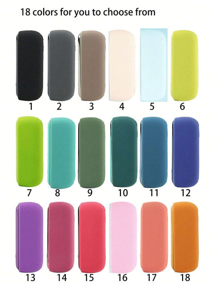 1 pezzo Accessori decorativi in silicone di vari colori per custodia IQOS ILUMA, accessori per sigarette elettroniche, non per 3.0duo, confezione regalo
