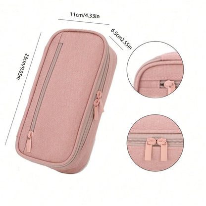 Grande astuccio portamatite, custodia per penne da studio, astuccio esclusivo per matite, borsa portamatite, adatto per forniture scolastiche e da ufficio, articoli essenziali per il ritorno a scuola