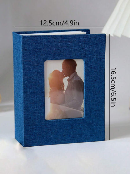 album di inserti di 100 pagine da 6 pollici con superficie in tessuto, per il ritorno a scuola, forniture scolastiche