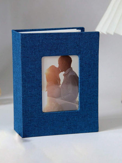 album di inserti di 100 pagine da 6 pollici con superficie in tessuto, per il ritorno a scuola, forniture scolastiche