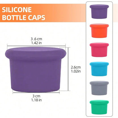 Tappo in silicone semplice e facile da usare per vino, tappo in silicone riutilizzabile per bottiglie di vino, birra, champagne, lavabile in lavastoviglie