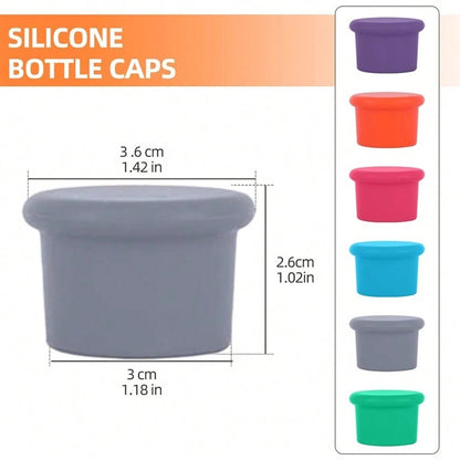 Tappo in silicone semplice e facile da usare per vino, tappo in silicone riutilizzabile per bottiglie di vino, birra, champagne, lavabile in lavastoviglie