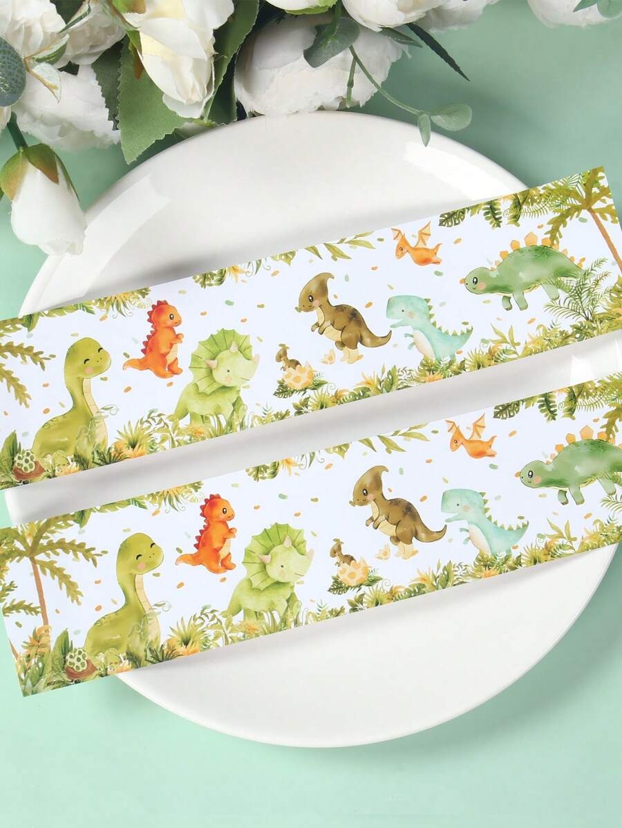 10 pezzi Adesivi a tema dinosauro per bottiglie, Adesivi per confezione regalo per feste di compleanno o feste a tema dinosauro, Decorazioni per feste, Bomboniere, Etichette per confezioni regalo di compleanno