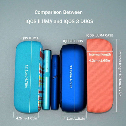 1 pezzo Accessori decorativi in silicone di vari colori per custodia IQOS ILUMA, accessori per sigarette elettroniche, non per 3.0duo, confezione regalo