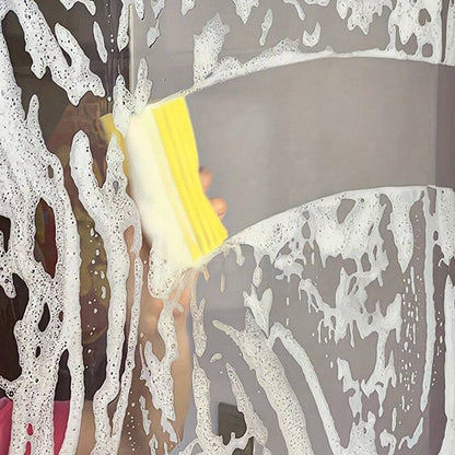 1 pezzo di spugna multi-colore per la pulizia della cucina, per auto, lavaggio di piatti e vetri, cucina, bagno, casa, forniture domestiche
