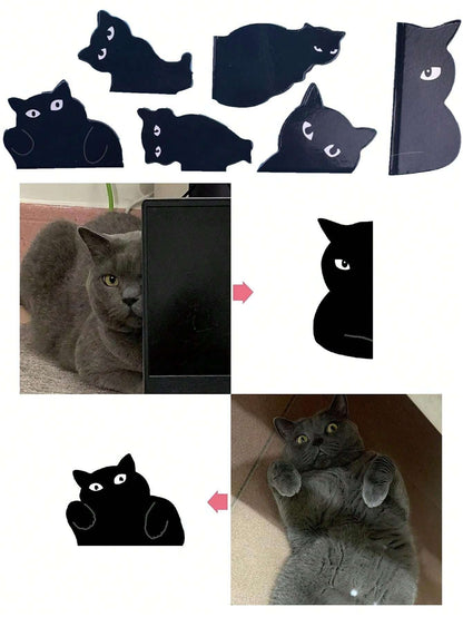 Segnapagina con design gatto creativo multiuso per libro da leggere