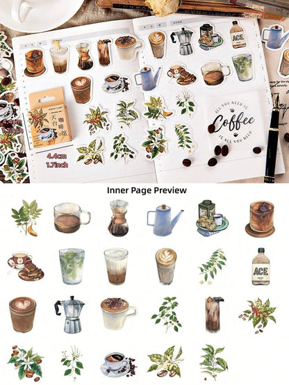 46 pezzi modello misto Assorizzato multiuso decorativo Adesivo per DIY conto a mano Decorazioni