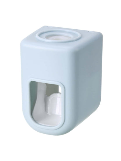 1 pezzo Spremitore automatico di dentifricio montato a parete, strumento comodo per il bagno, decorazione da parete per il bagno di casa senza foratura, decorazione autunnale, ritorno a scuola