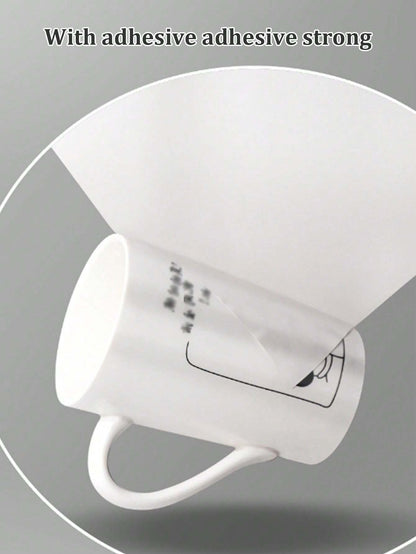 50 fogli di carta adesiva per etichette adesive lucide A4, etichette adesive lucide impermeabili bianche per stampanti laser e a getto d\"inchiostro