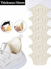 2 pezzi (1 paio) di sottopiedi con supporto per tallone e arco, regolabili, cuscinetti antiscivolo per sollievo della pressione per calzature sportive, scarpe e stivali, accessori per il ritorno a scuola