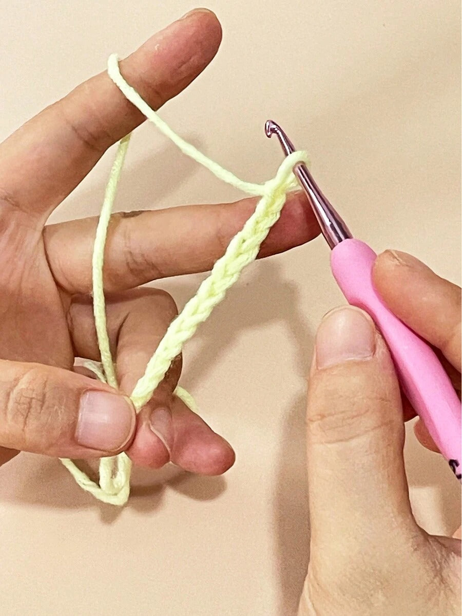 Ganci per uncinetto/Ferri da maglia per maglioni, sciarpe fai da te, morbida impugnatura sfumata rosa, misura 2,5-6,0 mm