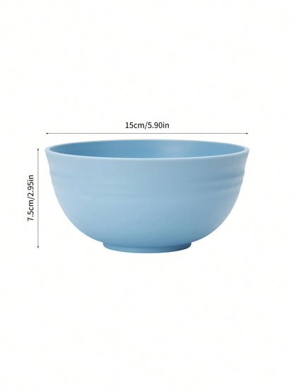 Ciotole per cereali in plastica PP, lavabili in lavastoviglie e microonde, utilizzabili per zuppe, snack, insalate e frutta, per la cucina, come regalo di Natale, forniture scolastiche
