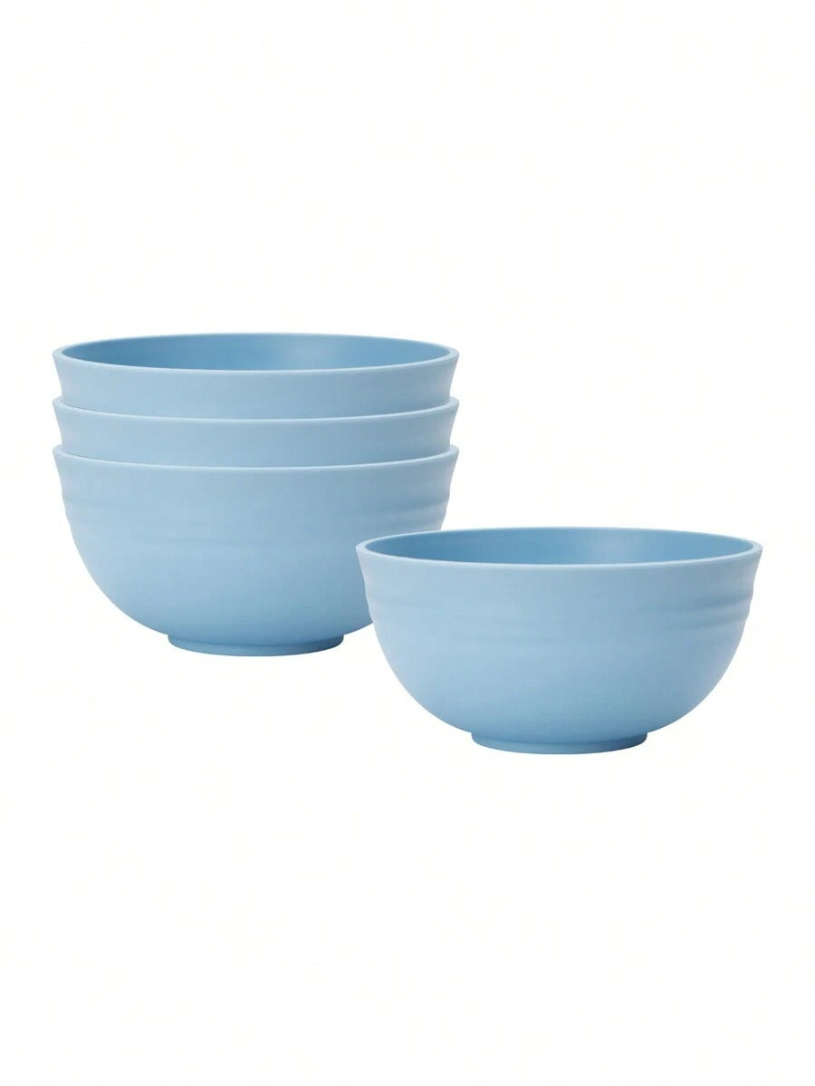 Ciotole per cereali in plastica PP, lavabili in lavastoviglie e microonde, utilizzabili per zuppe, snack, insalate e frutta, per la cucina, come regalo di Natale, forniture scolastiche