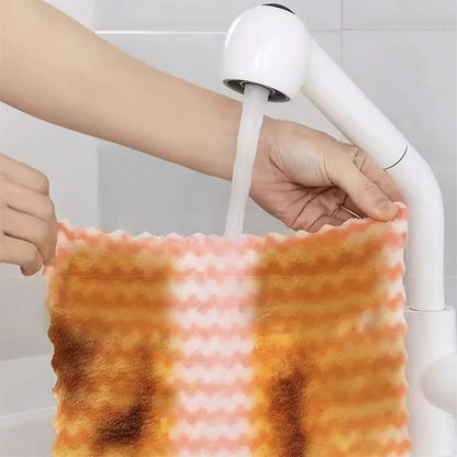 Panni da cucina in fibra ultrasottile, Panni da cucina in velluto corallino spesso anionico, Asciugamani assorbenti morbidi, Panni per la pulizia ad alta resistenza