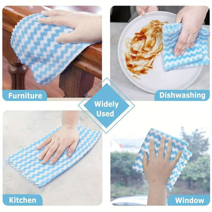 Panni da cucina in fibra ultrasottile, Panni da cucina in velluto corallino spesso anionico, Asciugamani assorbenti morbidi, Panni per la pulizia ad alta resistenza