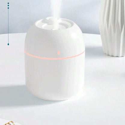 1 pezzo Mini umidificatore portatile silenzioso alimentato a USB, umidificatore d''acqua portatile per casa/ufficio/scrivania