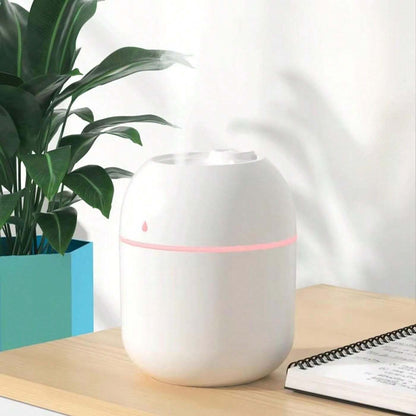 1 pezzo Mini umidificatore portatile silenzioso alimentato a USB, umidificatore d''acqua portatile per casa/ufficio/scrivania