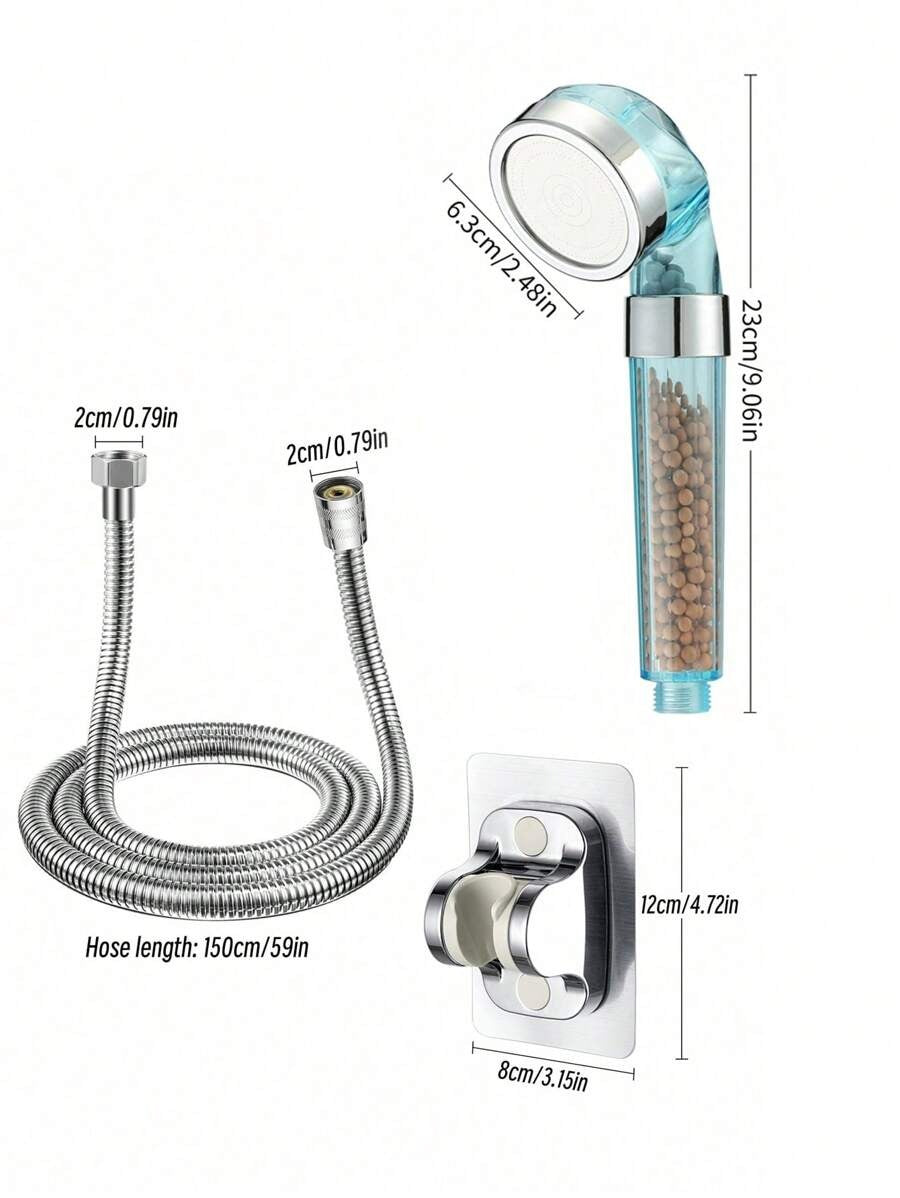 Soffione doccia, filtro ad alta pressione per il risparmio idrico, doccetta a mano per pelle e capelli secchi, decorazione per il bagno di casa, accessori per il bagno autunnali