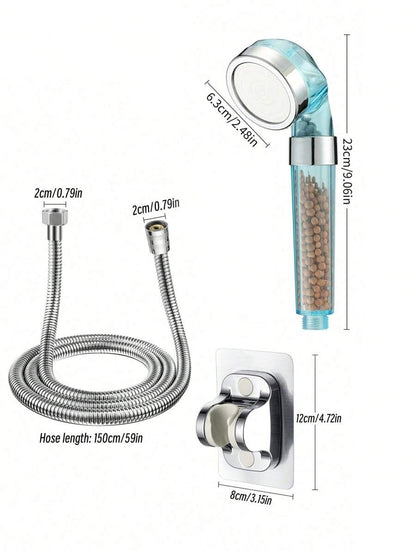 Soffione doccia, filtro ad alta pressione per il risparmio idrico, doccetta a mano per pelle e capelli secchi, decorazione per il bagno di casa, accessori per il bagno autunnali