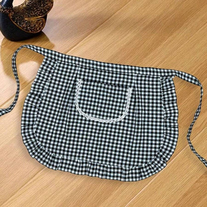 Grembiule da metà corpo traspirante e alla moda per cucina, cottura, protezione, uso in ristorante, abbigliamento da lavoro per donne, adatto per cucina, bagno, casa, articoli per la casa