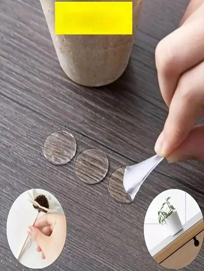 Punti adesivi trasparenti a doppia faccia - decorazioni per matrimoni e forniture per feste, accessori per palloncini, fai da te e artigianato