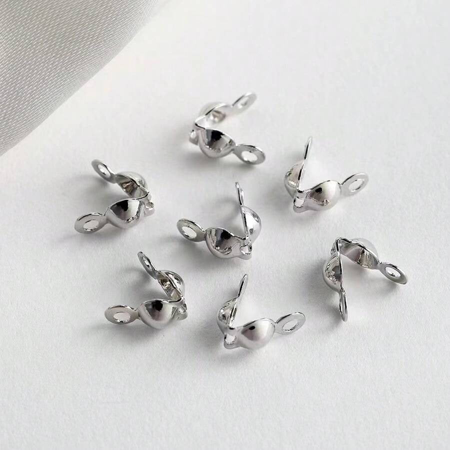 480 pz Kit con pinze, pinzette, anelli ad ardiglione - Fermagli a Noce di Mare - Anelli Aperti e Chiusure di Copertura - Distanziatori per Catene - Kit per Fai da Te per Realizzare Gioielli, Collane, Bracciali e Orecchini